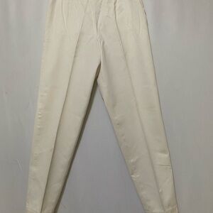 Ann Taylor Cream Trousers Classic Fit
